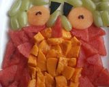 A picture of step 1 of Fruit Salad.