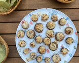 Foto del paso 2 de la receta: Champiñones rellenos de queso crema y tocino
