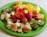 A picture of step 1 of Fruit Medley-colorful, and loaded with healthy nutrients.