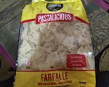 A picture of step 1 of Farfalle pasta homestyle.