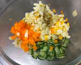 A picture of step 3 of Japanese Potato Salad.