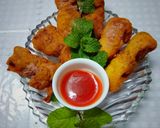 A picture of step 8 of Stuffed Cottage Cheese Fritters.
