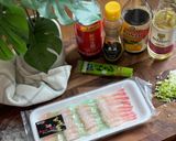 A picture of step 1 of Sweet Shrimp Poke on Rice Paper Chips.