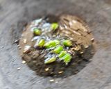 A picture of step 3 of Ghavan & Scramble Egg.
