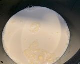 Hình bước làm 2 của món Flan Bí Đỏ Nhật