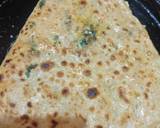 Egg cheese stuffed paratha recipe step 4 photo