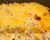 Une image de l'étape 8 de Gratin courge et riz.