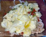 Foto del paso 6 de la receta Empedrado de judías con bacalao en crema de naranja