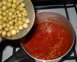 Foto del paso 1 de la receta: Fideos coditos en salsa con arvejas