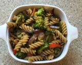 A picture of step 3 of Whole wheat pasta.