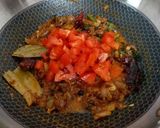 A picture of step 8 of Dal Khichdi.