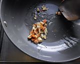 A picture of step 1 of Rice flour Modak.