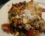 A picture of step 4 of Pizza Casserole.