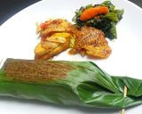 Foto langkah ke 7 dari resep Nasi Bakar Ikan Teri.