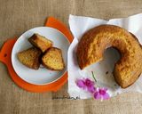Foto langkah ke 9 dari resep Pumpkin Cake (Tanpa Mixer).