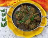 A picture of step 7 of Bhuna Gosht.