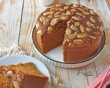 Foto langkah ke 6 dari resep Cake Rempah Toping Kenari.
