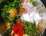 A picture of step 2 of Alasandekalu (chavli) vada.