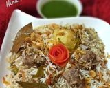 A picture of step 6 of White Biryani.