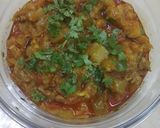 A picture of step 7 of Lauki ki bhujia.