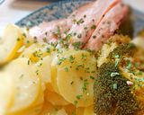 Une image de l'étape 5 de Saumon brocolis et pommes de terre au Cook Expert.