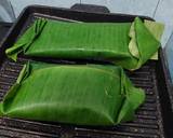 Cara Membuat Nasi Bakar Cumi Beras Merah 7