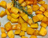 A picture of step 3 of Pumpkin Risotto.