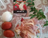 Foto del paso 1 de la receta: Pollo en salsa de tómate 🍗🍅