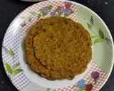 A picture of step 7 of Barley flour and leftover poha thepla.