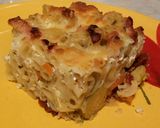 Sajtos-kelbimbós tészta extrákkal recept fázis 7 fotója