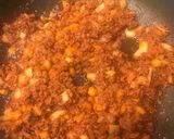 Foto del paso 2 de la receta: Sopa de frijoles con chorizo mexicano, yuca y calabacitas