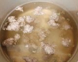 Hình bước làm 3 của món Canh Bông Thiên Lý Nấu Thịt Nạc Xay