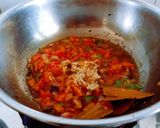 A picture of step 3 of Dhaba style healthy tasty masaledar drumstick sabji.