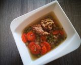 Zöldségleves májgaluskával recept fázis 3 fotója