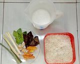 Foto langkah ke 1 dari resep Nasi Kuning Pulen [Sarapan Hari 1].