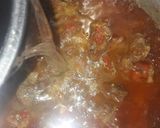 A picture of step 2 of Dry okra sup with semo.
