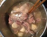 Hình bước làm 3 của món Vịt cỏ ninh khoai sọ🦆🦆🦆