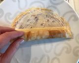 Sonkás-sajtos palacsintatorta recept fázis 2 fotója