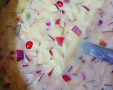 A picture of step 4 of Fruit Custard.