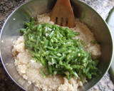 Foto del paso 5 de la receta: Gratinado de lentejas caviar con quinoa y judías verdes