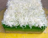 Foto langkah ke 4 dari resep Bolu Lapis Pandan Keju.