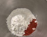A picture of step 1 of Crispy Fried Gochujang Enoki Mushrooms.