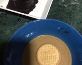 A picture of step 4 of Instant Marie biscuit Cake.