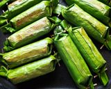 Foto langkah ke 6 dari resep Lemper bakar isi pampis tuna pedas.