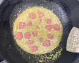 A picture of step 5 of Green Curry with Pork Balls.