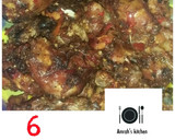 A picture of step 7 of Peppered chicken.