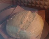 Foto langkah ke 19 dari resep Pandan Chili Flakes Cheese Sourdough Bread (Open Bake Method).