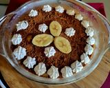 A picture of step 4 of Banoffee Cheesecake.