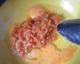 A picture of step 4 of Crepe Egg Roll.