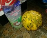 Foto langkah ke 1 dari resep Es blewah &nata de coco.